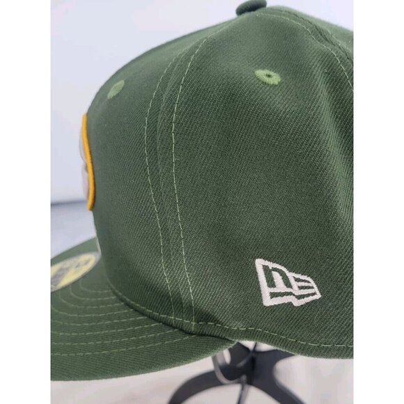 New Era 59Fifty Men Cap NFL Team Green Bay Packers Fitted Hat - Picture 2 of 7